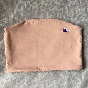 Women’s champion peach tube / crop top
